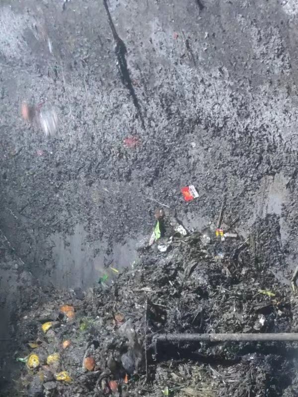 河口污水池清理